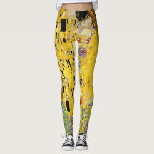 Damas Leggings com Klimt's The Biss