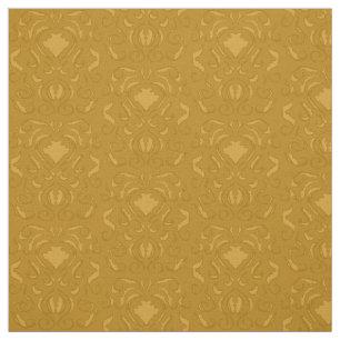 damasco dourado como o tecido digital impressão