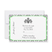 Damasco preto e branco com resposta de destaque ao