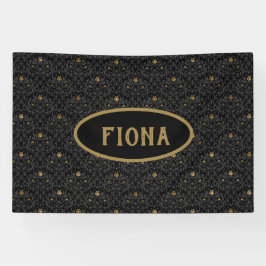 Damasco Rosa preto no Enfermeiro Gótico Personaliz