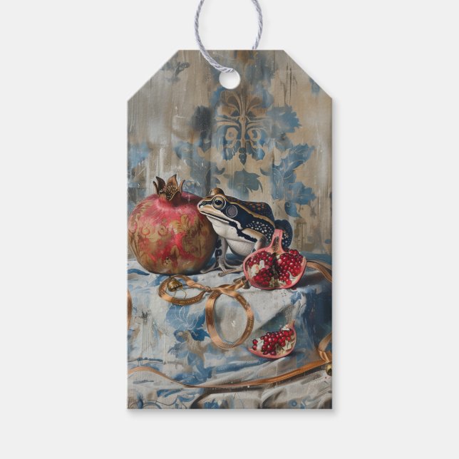 Damask - Etiqueta de presente (Frente)