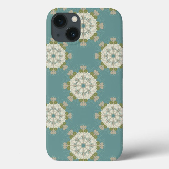 Damask pattern with abstract elements (Verso)