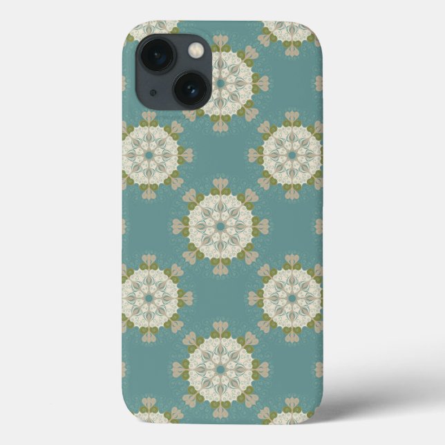Damask pattern with abstract elements (Verso)