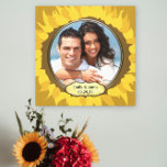 Damask Your Photo Canvas<br><div class="desc">Rústica Elegância Sunny</div>