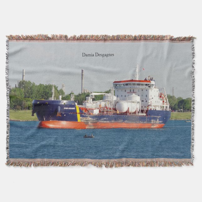 Damia Desgagnes lança cobertor (Frente)