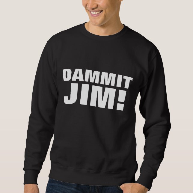 DAMMIT JIM! Camisetas de T-shirts de uso masculino (Frente)