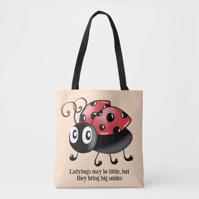 Damybugs Livremente no Red Tote Bag - Presente Per (Frente)