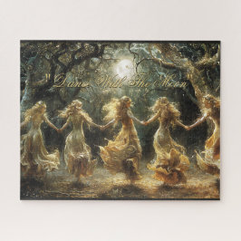 Dança Com A Quebra-cabeça Da Lua Jigsera