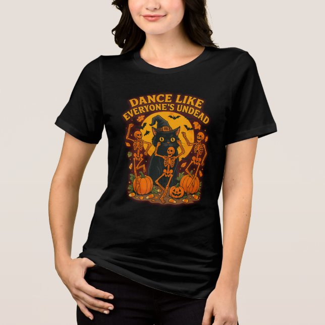 Dança Como Se Todos Estivessem Mortos Camiseta Div (Frente)