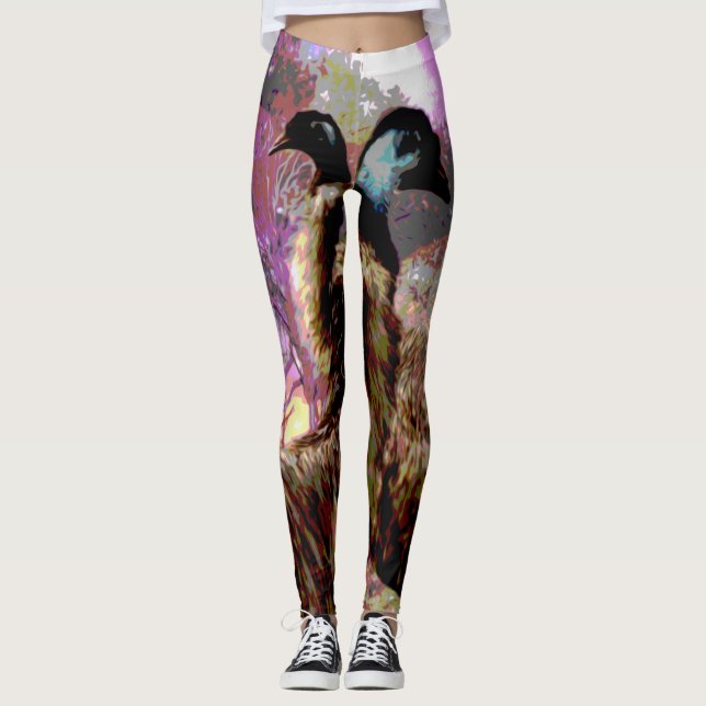 Dança Da Aquarela Da Uem, Leggings (Frente)