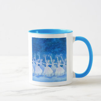 Dança da caneca dos flocos de neve (customizável)