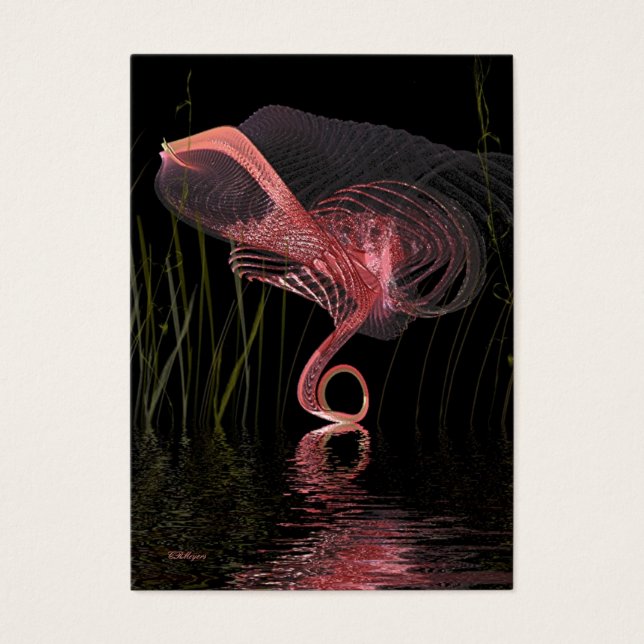 Dança Da Meia-Noite Do Flamingo Cor-De-Rosa - Arti (Frente)