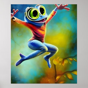 Dança de alegria - Balé de Impressão de arte digit