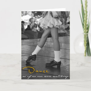 Dança de BW como se ninguém olhava o cartão