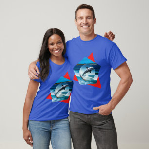 Dança De Golfinho Nas Ondas, Camisa Unisex