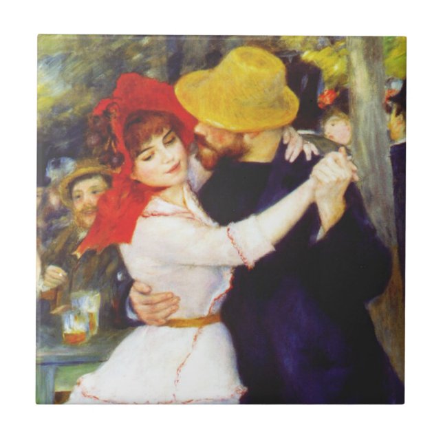 Dança de Renoir no azulejo de Bougival (Frente)
