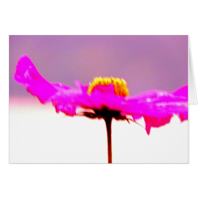 Dança do cartão do cosmos (Frente Horizontal)