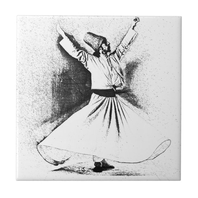 Dança do Dervish de Mevlana Sufi (Frente)