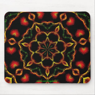 Dança dos anjos Mousepad da morango