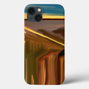 Dança dos Cactos na Abstrato de Arte do Sudoeste