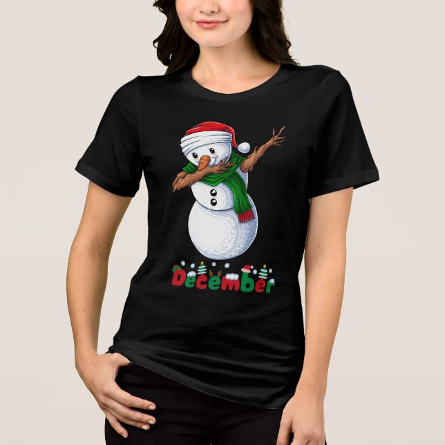 dança estranha do boneco de neve (Frente)