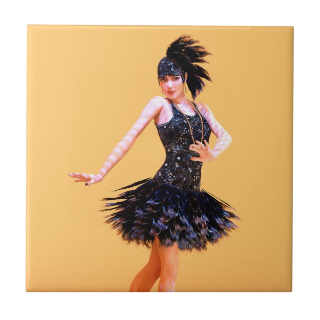 Dança Flapper Vintage (Frente)