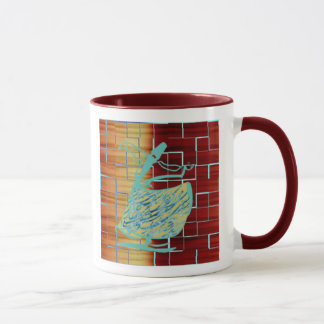 dança mística sufista em uma caneca