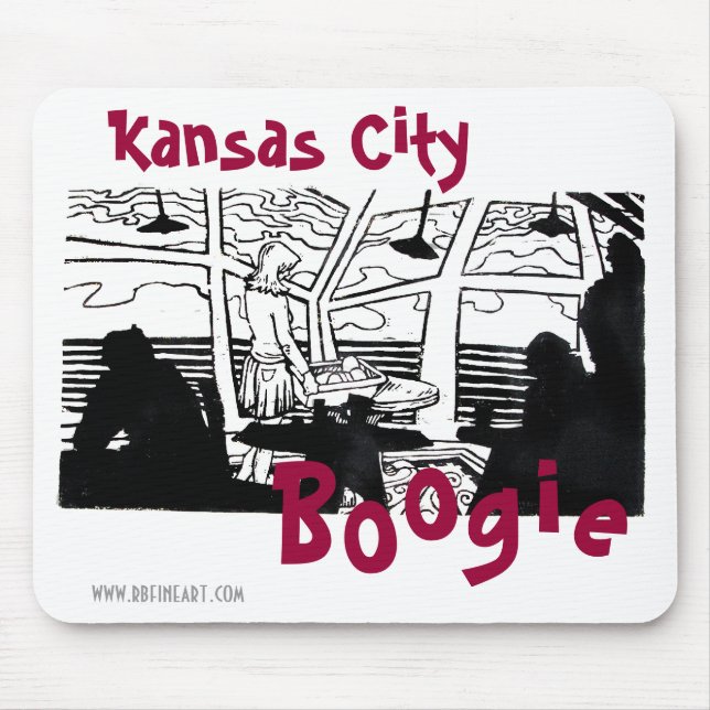 Dança Mousepad de Kansas City (Frente)