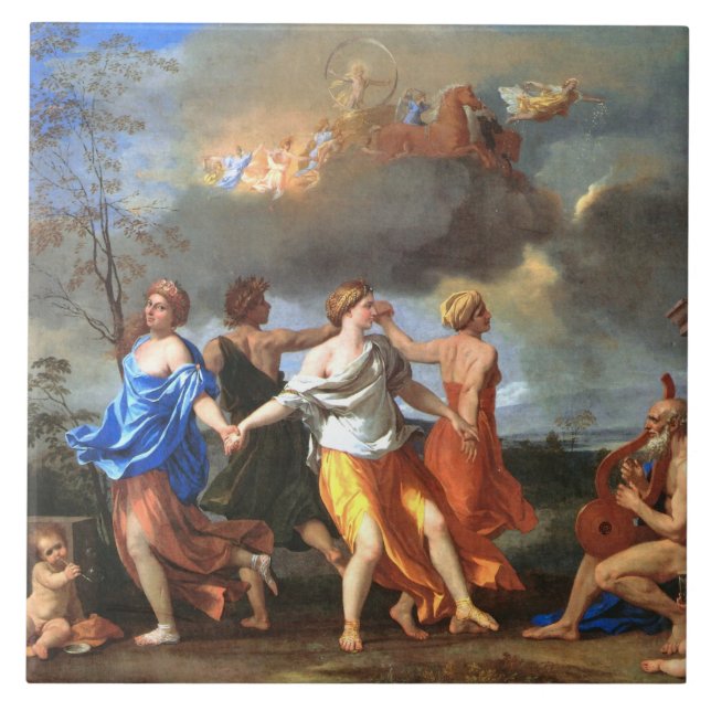 Dança para a Música do Tempo (por Nicholas Poussin (Frente)