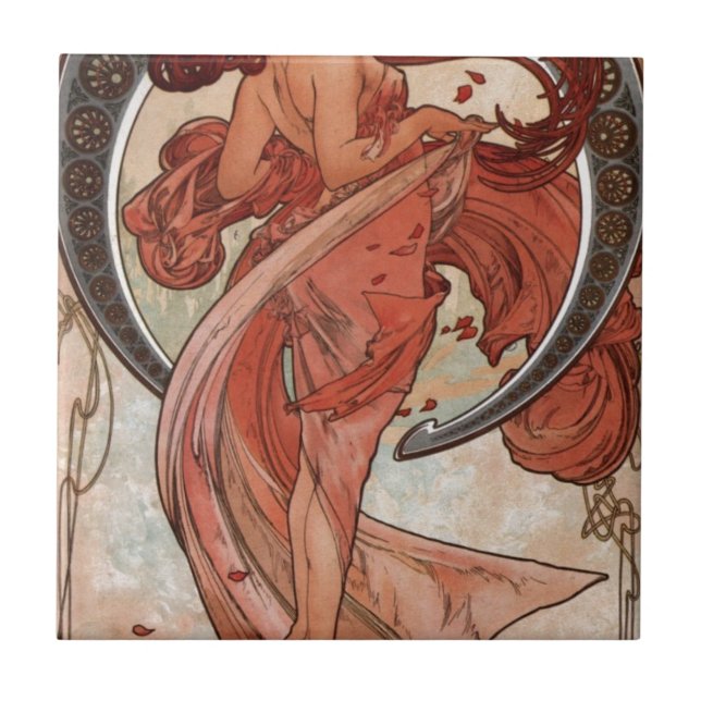 Dança por Alphonse Mucha (Frente)