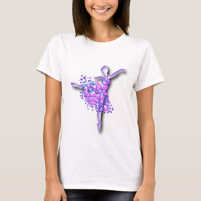 Dançarina de Balé de Camisa Ballerina (Frente)