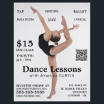 Dançarina de Dança, Folheto Publicitário para Liçõ<br><div class="desc">Dançarina De Dança, Folhetos Publicitários De Lição De Dança Da Loja De Cartão de visita.</div>