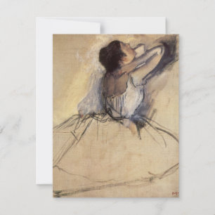 Dançarina de Edgar Degas, Vintage Ballerina Art