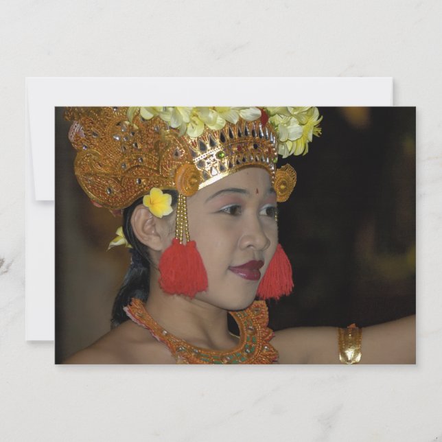 Dançarina indonésia (Frente)