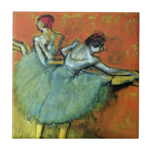 Dançarinas na Barra por Edgar Degas, Balé Vintage