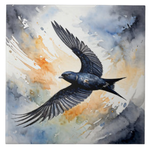 Dançarino do Céu Simbiótico: Graceful Swift BIrd