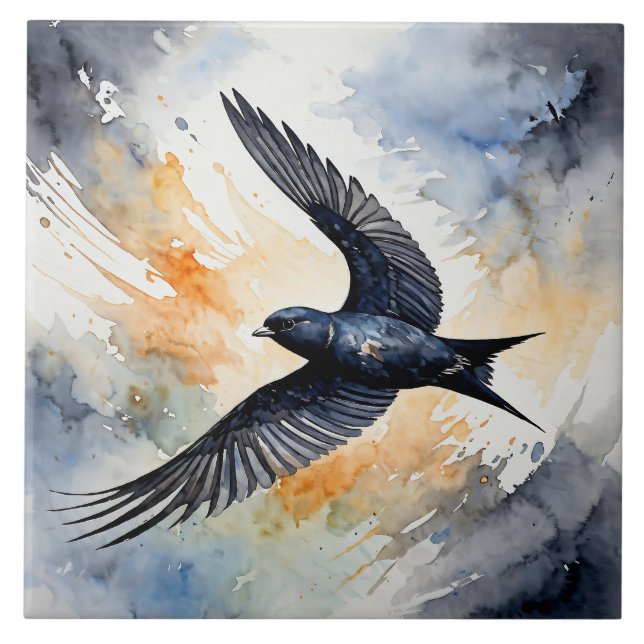 Dançarino do Céu Simbiótico: Graceful Swift BIrd (Frente)
