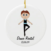 Dançarino do menino: Ornamento comemorativo do