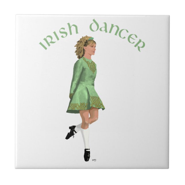 Dançarino Irlandês - Verde (Frente)