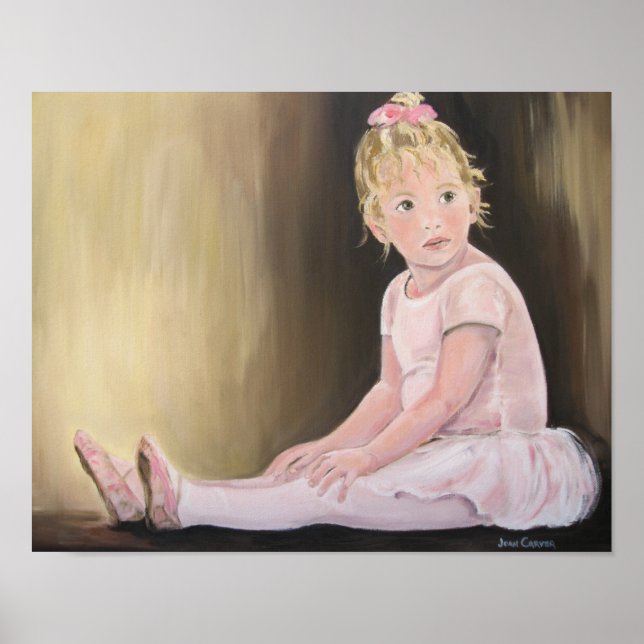 Dançarino Pequeno - Impressão na Canvas (Frente)