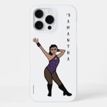 Dançarino Personalizado Roxo Estampa Prata #2