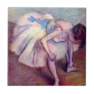 Dançarino sentado por Edgar Degas, Arte Balé de 