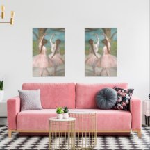 Dançarinos em Pink Edgar Degas