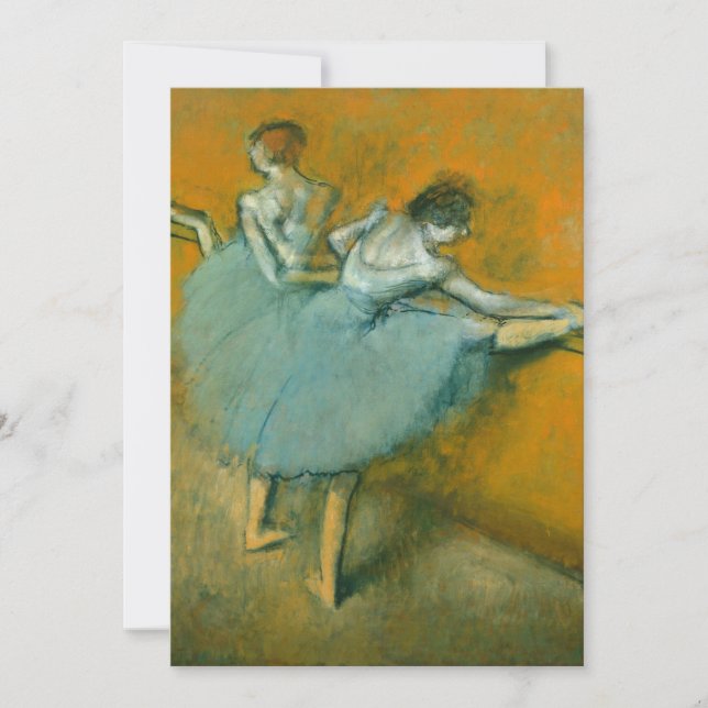 Dançarinos no Barre | Edgar Degas (Frente)