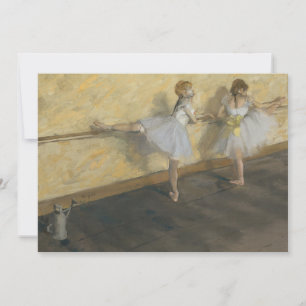 Dançarinos Praticando no Barre   Edgar Degas