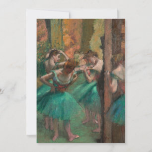 Dançarinos, Rosa e Verde   Edgar Degas