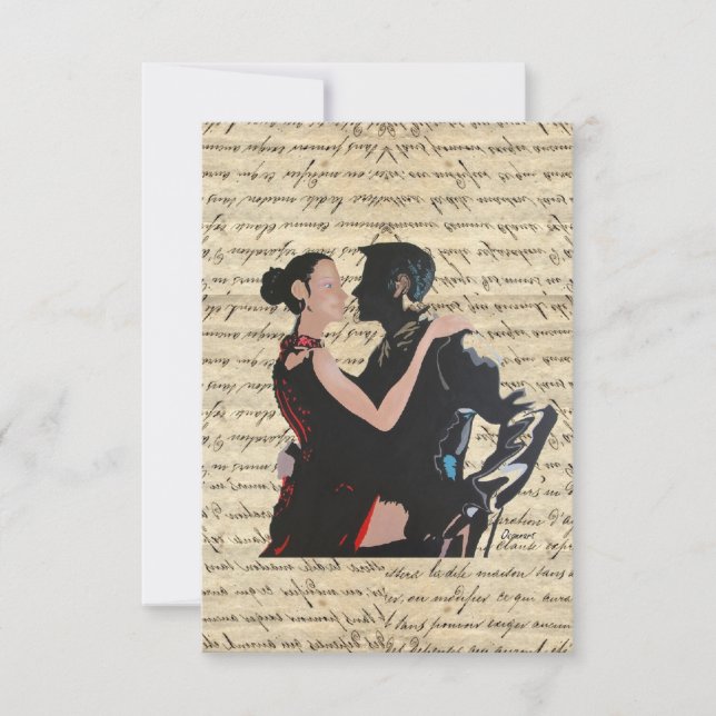 Dançarinos Tango (Frente)