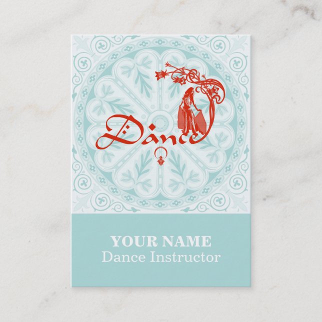 DANCE - Cartão de visita (Frente)