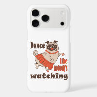 Dance como ninguém está assistindo Pug Dog feminin