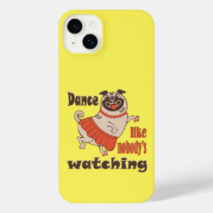 Dance como ninguém está assistindo Pug Dog feminin